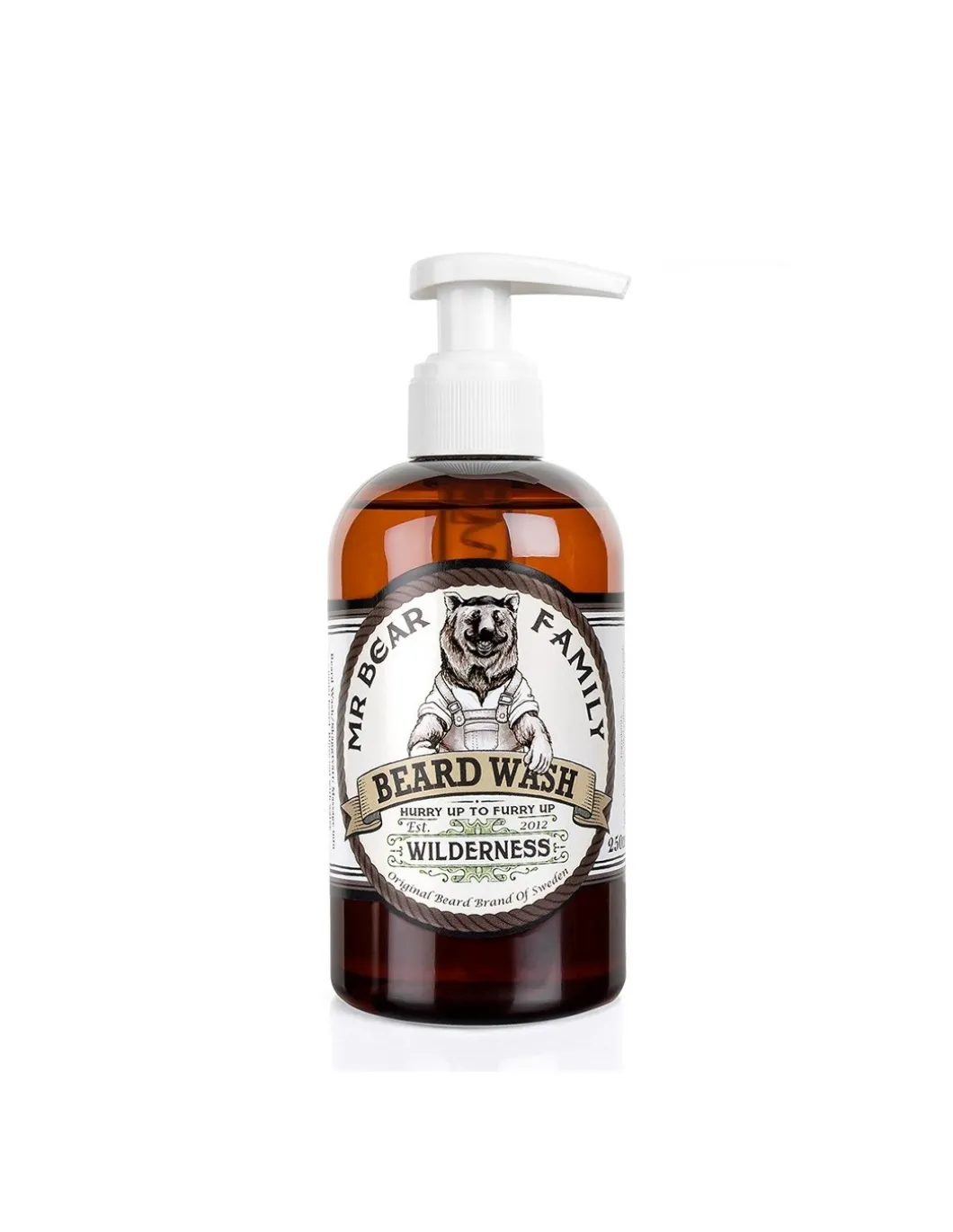 Mr. Bear Family - Beard Wash Wilderness 250 ml - Coltelleria Lorenzi Milano