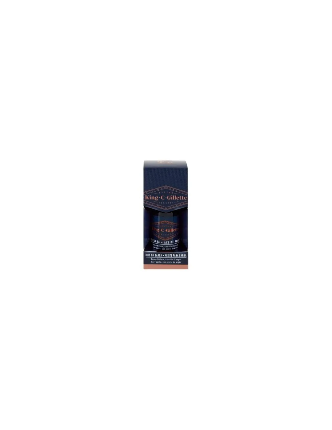 Olio da barba King C. Gillette 30 ml