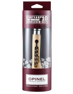 Opinel - Opinel 1410 Coltello con cavatappi N°10 - Coltelleria Lorenzi Milano