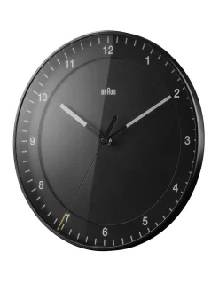 Orologio da Parete Grande Braun BC17 Nero