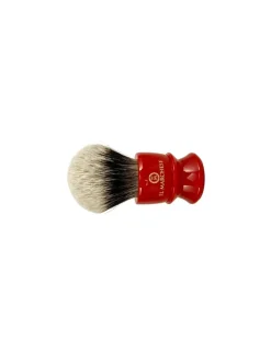 Pennello Da Barba Mod. Red Elitario Two Band Manchurian SHD 30mm