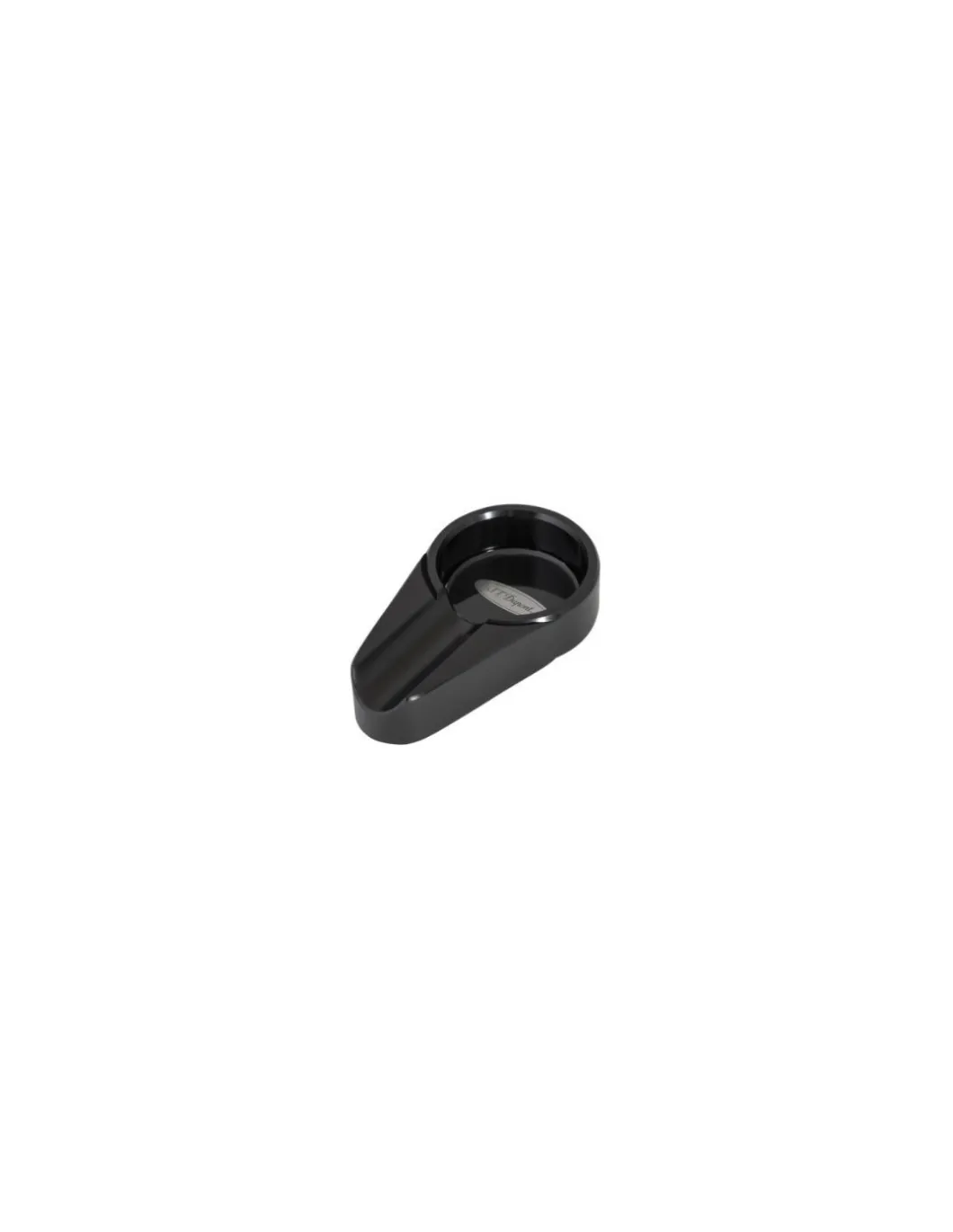 Posacenere Sigaro Black Aluminium Ashtray