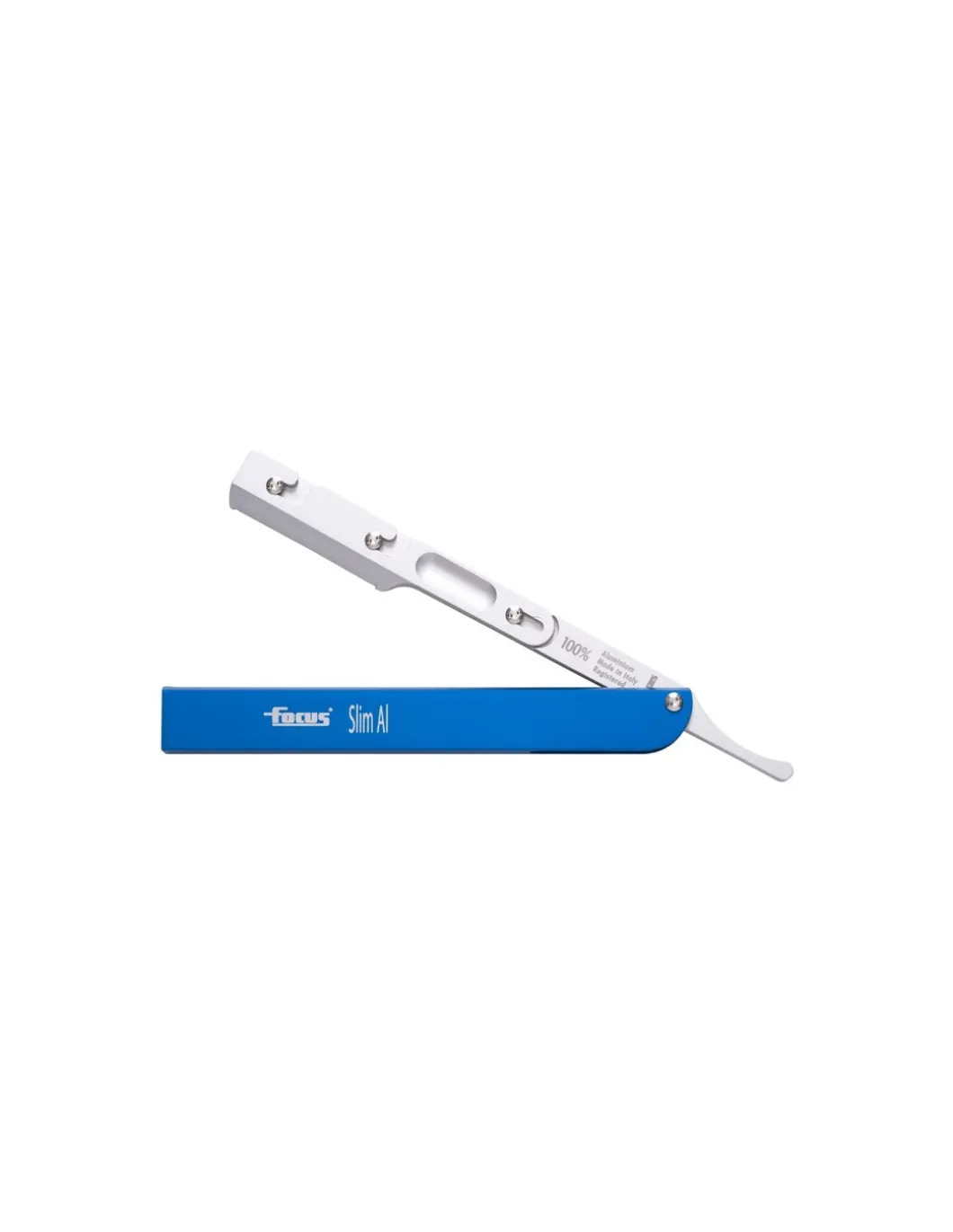 Rasoio Focus slim Lamette Intercambiabili AL R28-3 Blu
