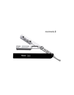 Rasoio Focus slim Lamette Intercambiabili AL R28-3 Blu