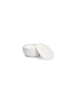 Sapone da Barba Ciotola Ceramica  e Sapone al Sandalo