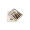 Set 6 coltelli Bistecca America filo liscio Noce Linea 1896