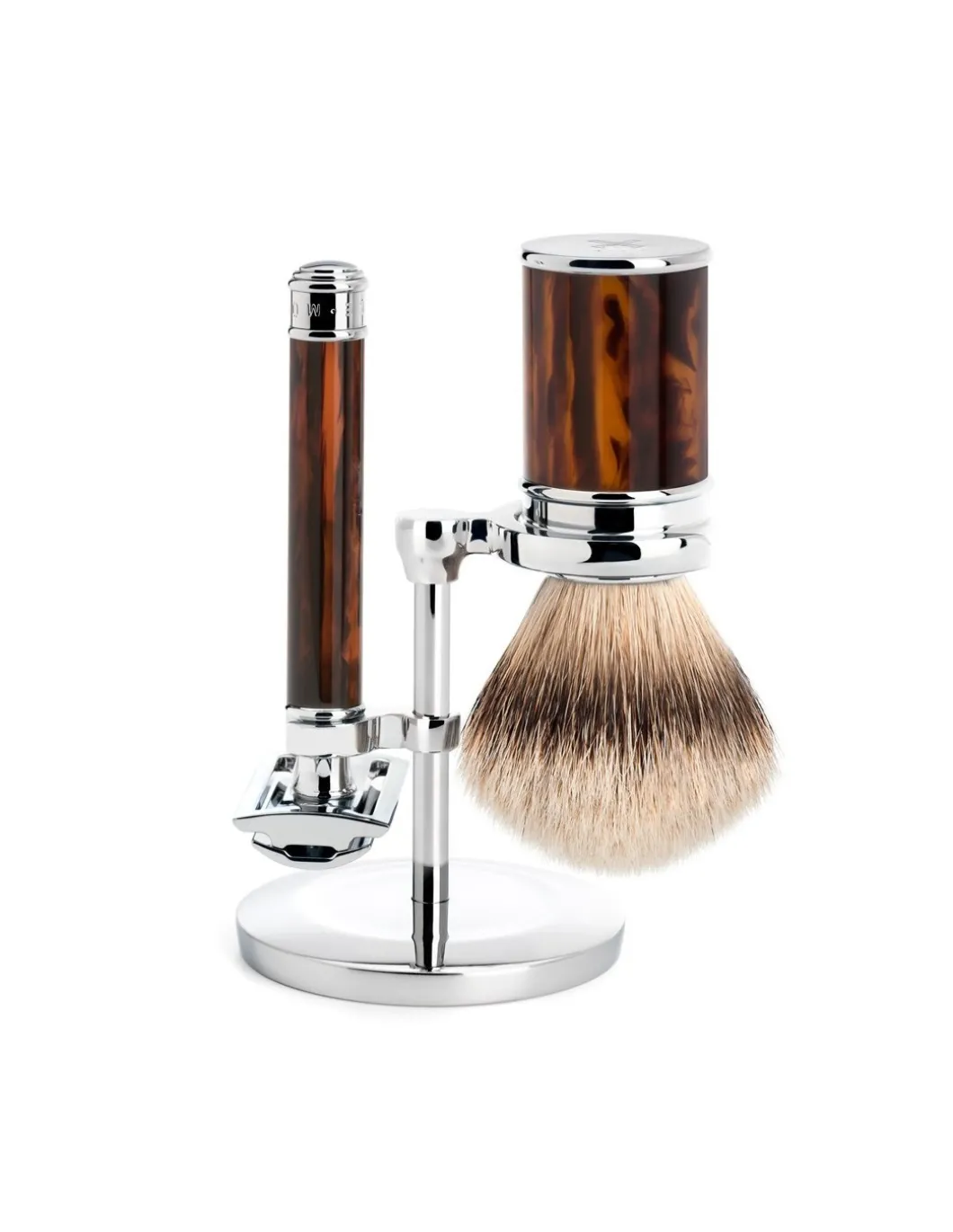 Set Barba Rasoio Tradizionale Tartarugato