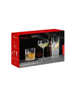Set Bicchieri da Cocktail Masterclass 1 SOF, 1 Coppetta, 1 Longdrink