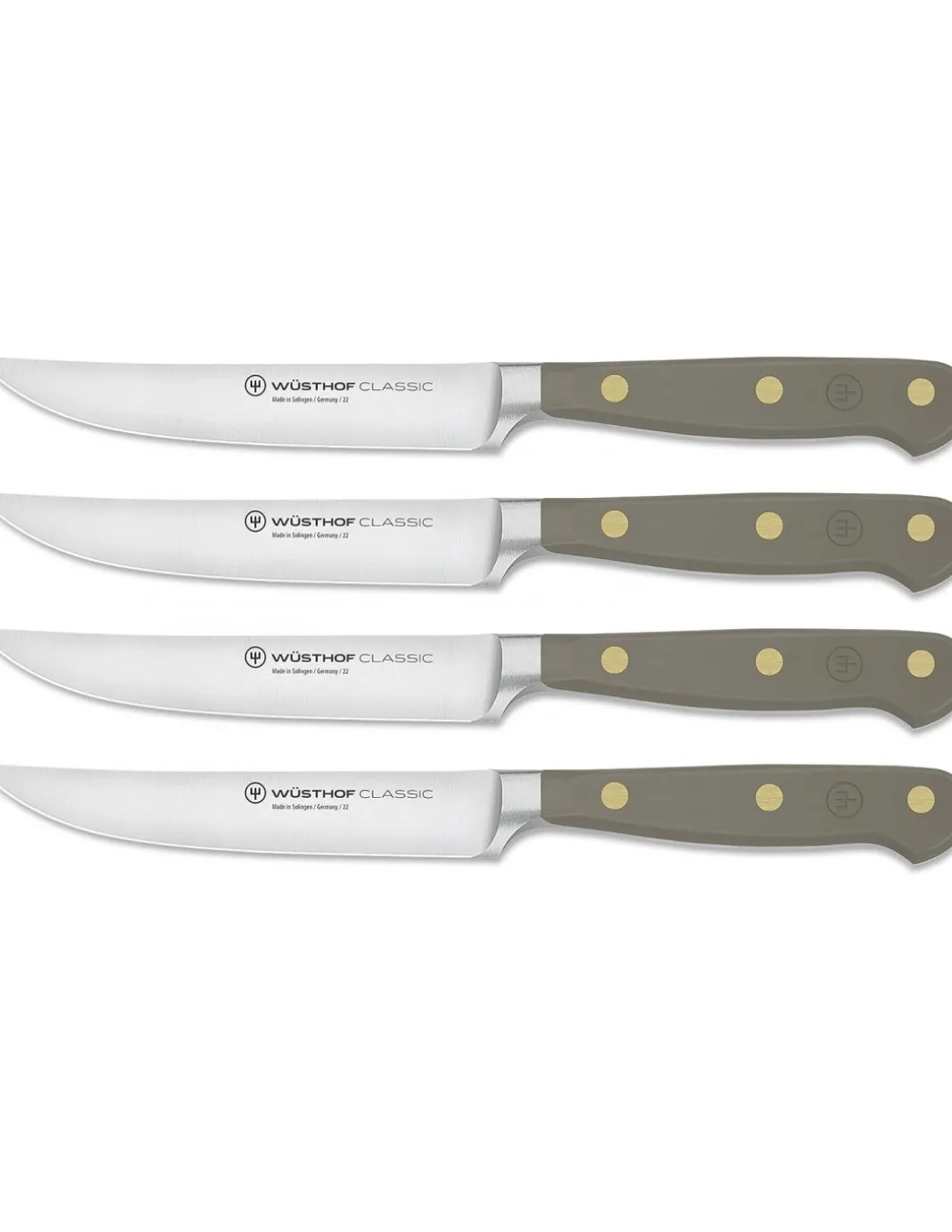 Set Coltelli da Bistecca Classic Wusthof Velvet Oyster