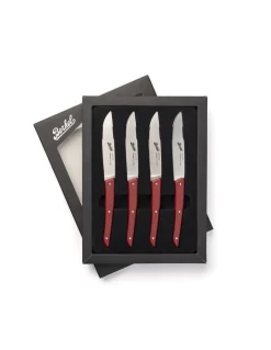 Set Coltello da Bistecca Rosso