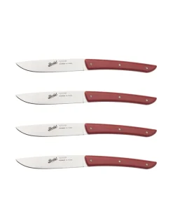 Set Coltello da Bistecca Rosso