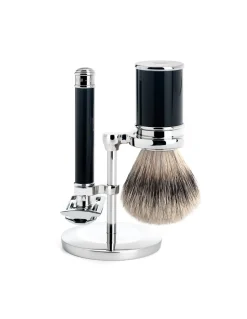 Set da Barba con Rasoio Tradizionale