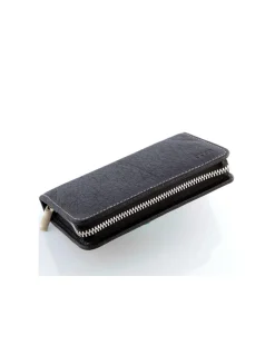 Set da Manicure Astuccio Nero in Pelle 6 pz