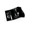 Set da Manicure in Morbida Pelle Verde Scuro 5pz