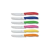 Set di coltelli da Tavola e Pomodoro Swiss Classic Colorati 6 PZ