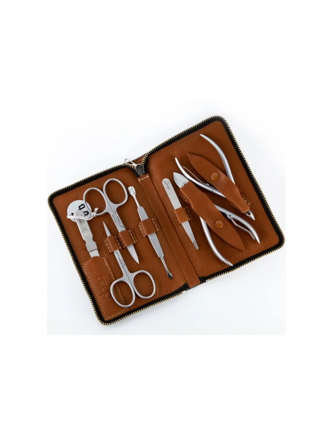 Set Manicure Grande in Pelle con Zip