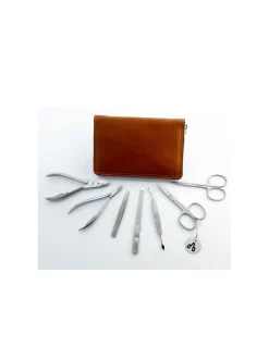 Set Manicure Grande in Pelle con Zip