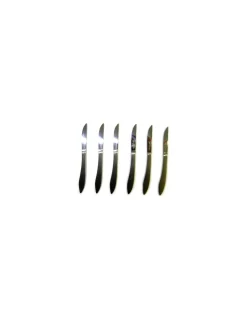 - Set sei coltelli da bistecca Due Buoi - mod. 7011 - Coltelleria Lorenzi Milano