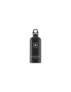 SIGG - Bottiglia Swiss Cross Nera 0,6 LT - Coltelleria Lorenzi Milano