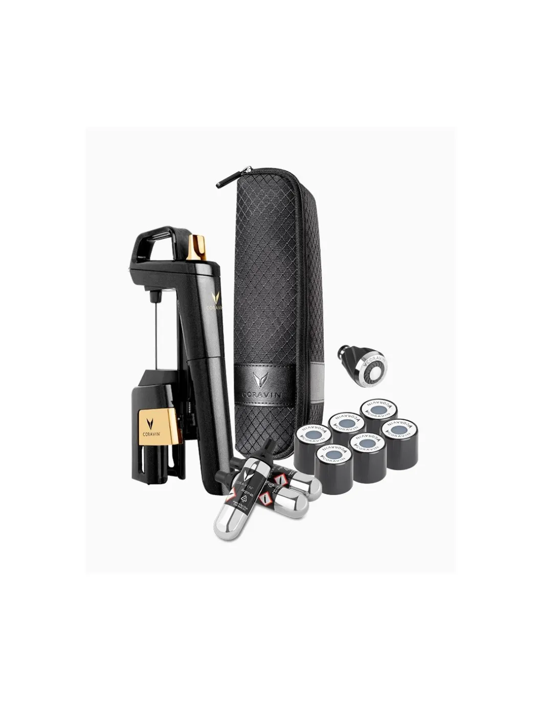 Sistema di Mescita Coravin Timeless Six + Anthracite Premium Set