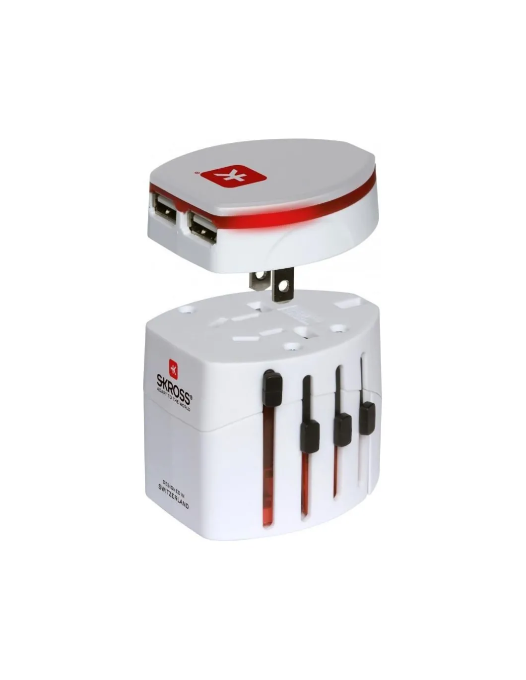 - Skross Evo Usb Adattatore Usb per spine a due poli - Coltelleria Lorenzi Milano