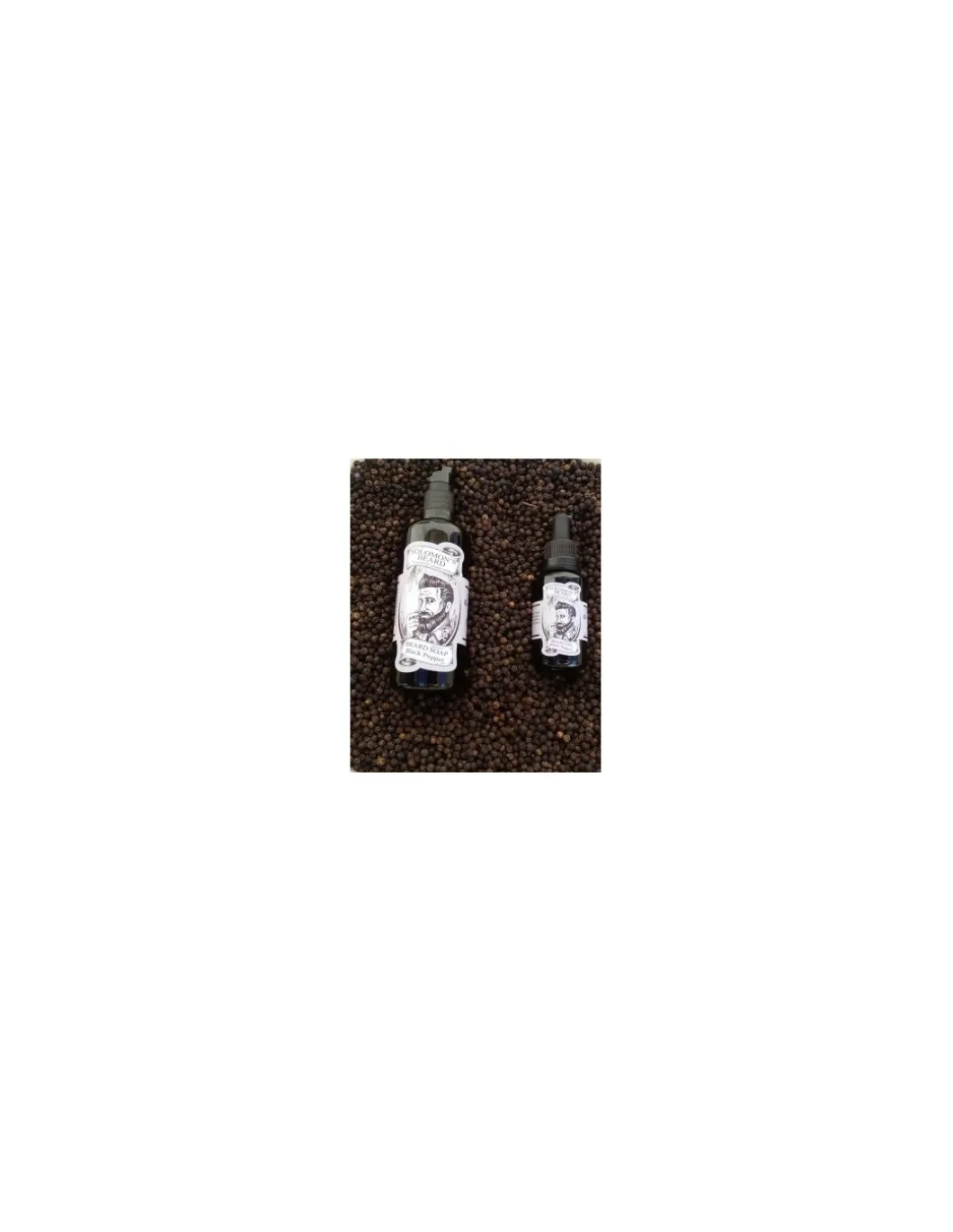 Solomon's Beard - Olio da Barba al Pepe Nero 30 ml - Coltelleria Lorenzi Milano
