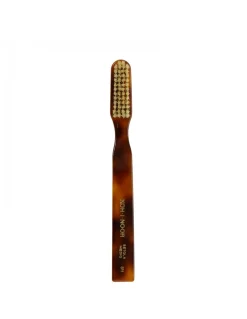 Spazzolino da Denti Tartarugato in Setole Naturali Medio