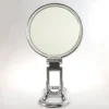 Specchio Cromato Bifacciale Pieghevole 3X