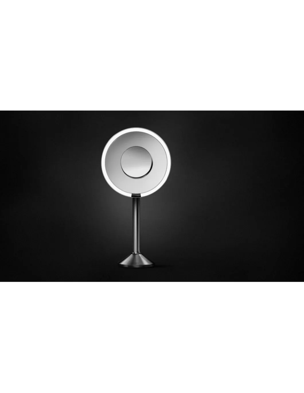 Specchio rotondo pro ingrandimento 5x + 10x 20 cm