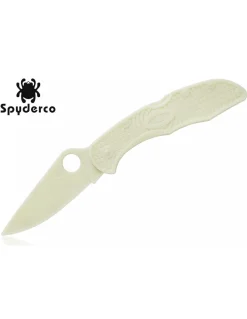 Spyderco - Coltello Montabile Fluorescente Delica 4 - Coltelleria Lorenzi Milano