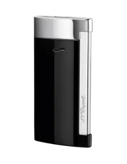 S.T. Dupont Accendino Slim7 Black and Chrome