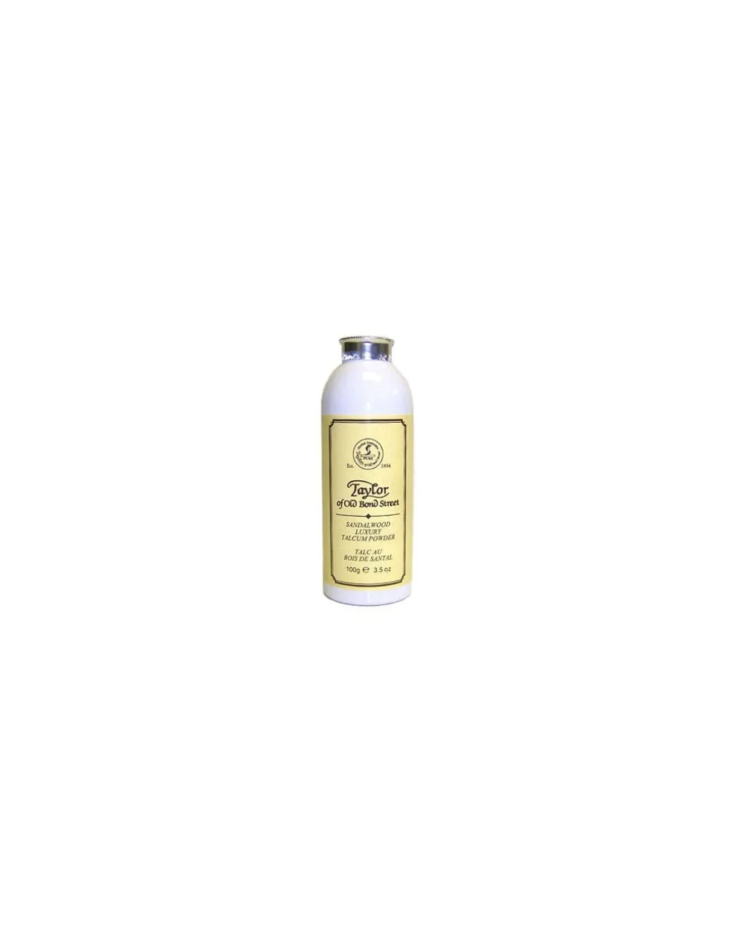 Taylor of Old Bond Street - Sandalwood Luxury Talco Powder 100g - Coltelleria Lorenzi Milano