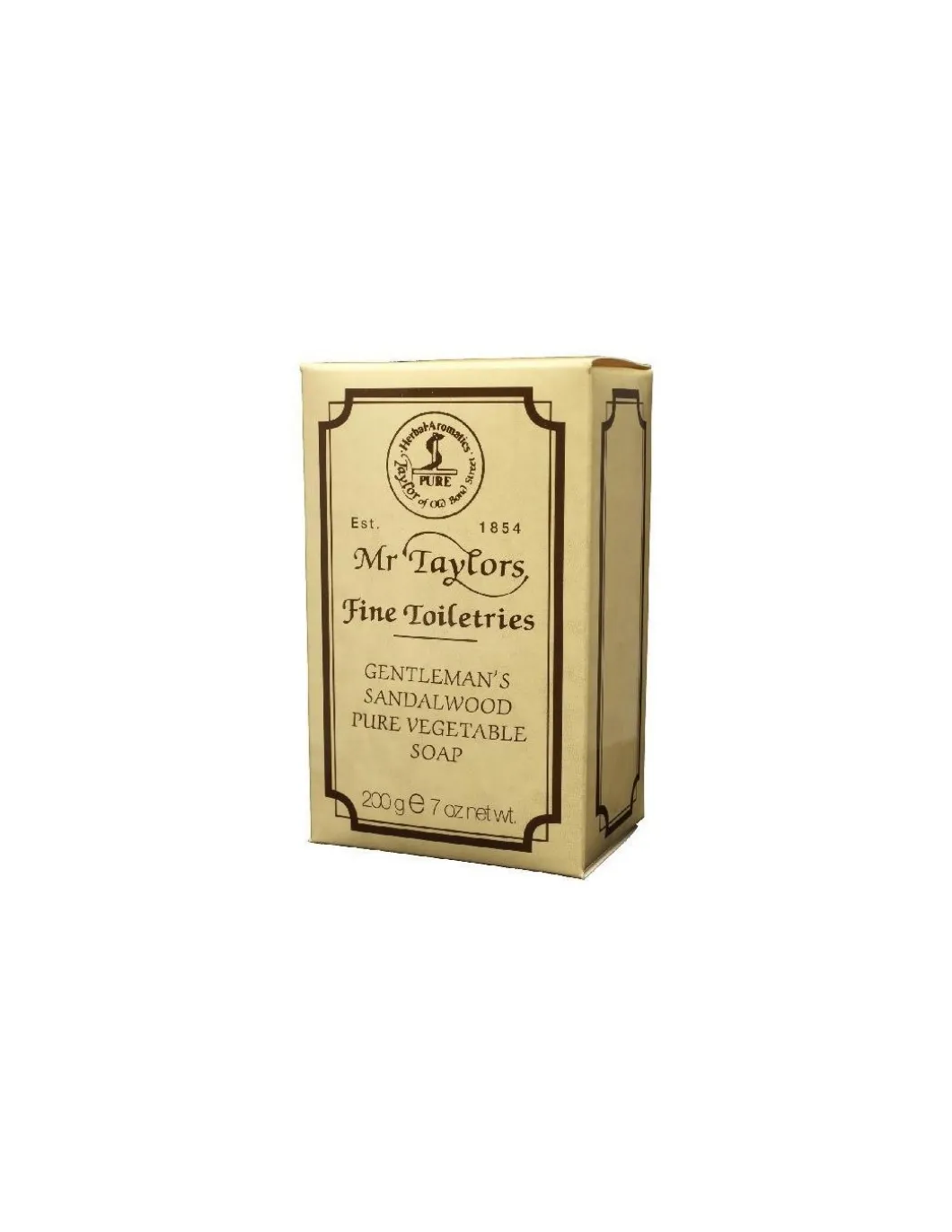 Taylor of Old Bond Street - Saponetta al Sandalo Mr Taylors 200g - Coltelleria Lorenzi Milano