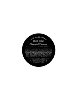 Triumph & Disaster - Old Fashioned Shave Cream 100 ml - Coltelleria Lorenzi Milano