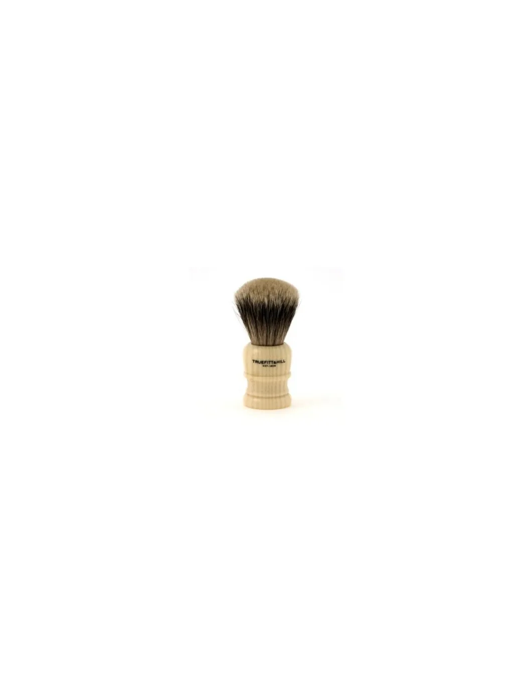 Truefitt & Hill - Pennello da barba con manico in resina bianco avorio - Coltelleria Lorenzi Milano