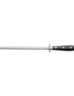 Wüsthof - Acciaino Ikon Nero 4468 / 26 cm - Coltelleria Lorenzi Milano