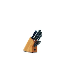Wüsthof - Ceppo 7 coltelli forgiati serie Classic mod. 9835 - Coltelleria Lorenzi Milano
