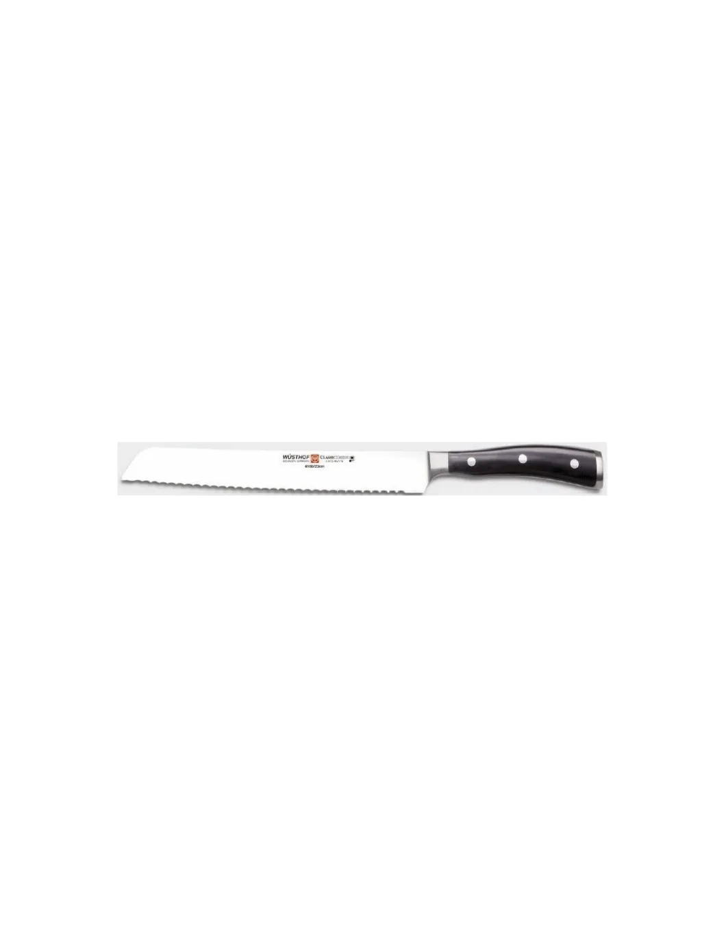 Wüsthof - Coltello da Pane- Classic Ikon mod. 4166/23 - Coltelleria Lorenzi Milano