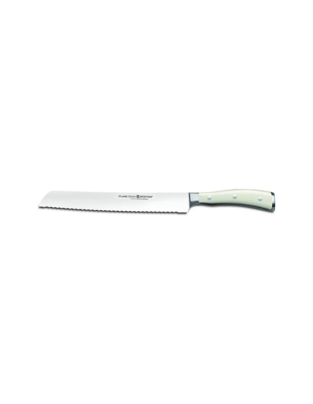 Wüsthof - Coltello da Pane - serie Ikon Crema mod. 4166-0/23 - Coltelleria Lorenzi Milano