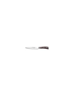 Wüsthof - Coltello da Prosciutto - Ikon Ebano mod. 4906/16 - Coltelleria Lorenzi Milano