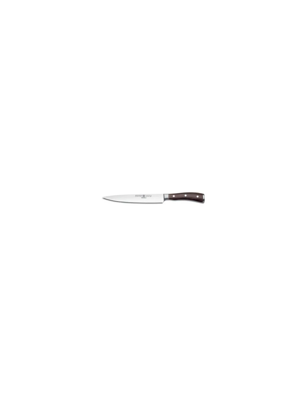 Wüsthof - Coltello da Prosciutto - Ikon Ebano mod. 4906/20 - Coltelleria Lorenzi Milano