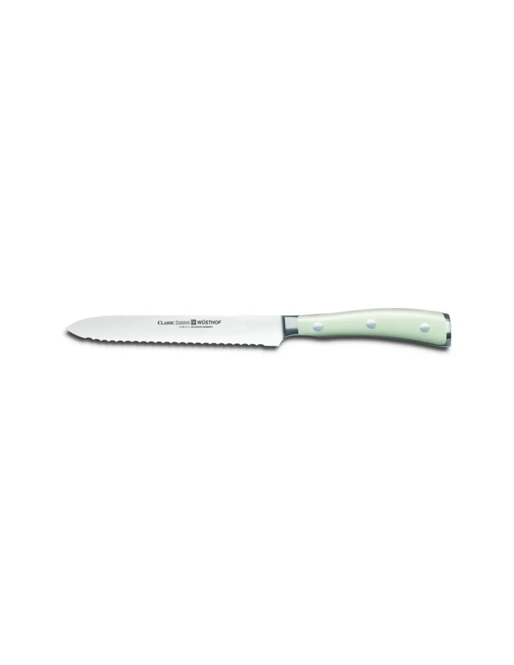 Wüsthof - Coltello Salame - serie Ikon Crema mod. 4126-0 - Coltelleria Lorenzi Milano