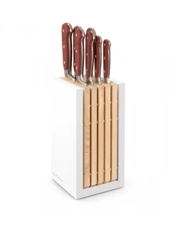 Wusthof Classic Blocco con 7 coltelli Color Rosso Scuro
