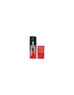 Zwilling - Astuccio Manicure Rosso 3 pz - Coltelleria Lorenzi Milano