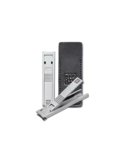 Zwilling - Tagliaunghie satinato con fodero in pelle  - Coltelleria Lorenzi Milano